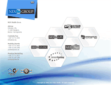 Tablet Screenshot of nex.ba
